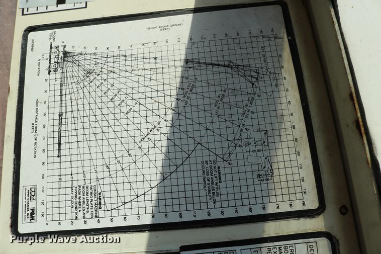 image for item DD0026 1985 P & H RT50 crane