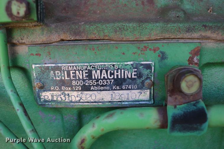 image for item DD0028 1970 John Deere 5020 tractor