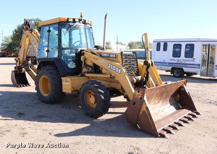 image for item DD0029 1997 John Deere 310SE backhoe