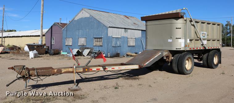 image for item DD0030 1988 Corn Husker end dump trailer