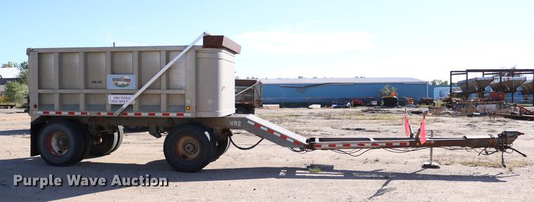 image for item DD0030 1988 Corn Husker end dump trailer