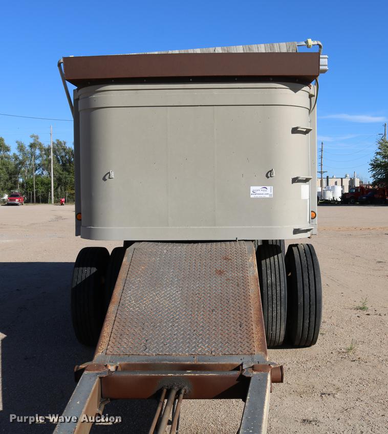 image for item DD0030 1988 Corn Husker end dump trailer