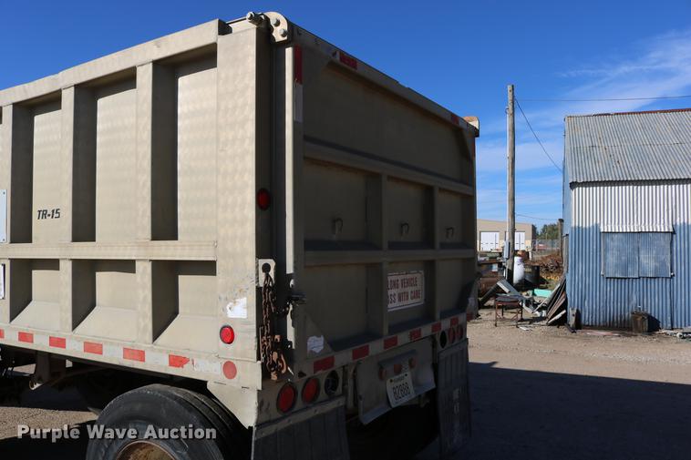 image for item DD0030 1988 Corn Husker end dump trailer