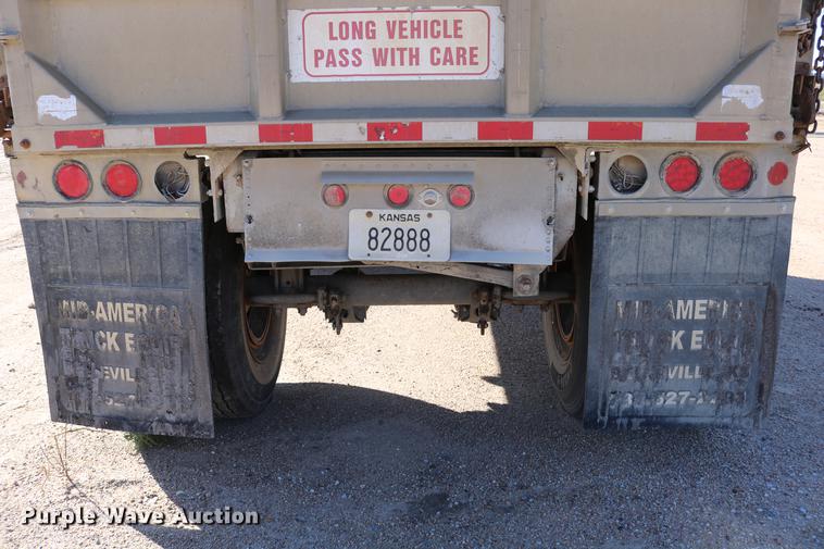 image for item DD0030 1988 Corn Husker end dump trailer