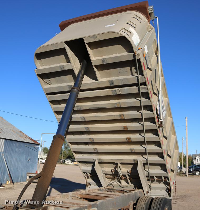 image for item DD0030 1988 Corn Husker end dump trailer