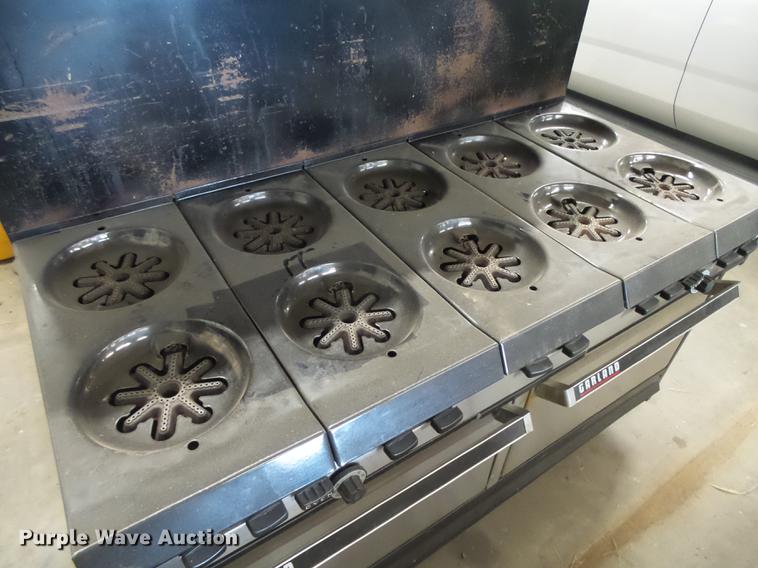image for item DE9217 1987 Garland stainless steel range/double range