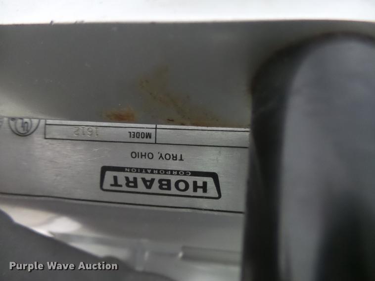 image for item DE9246 Hobart 1612 meat slicer