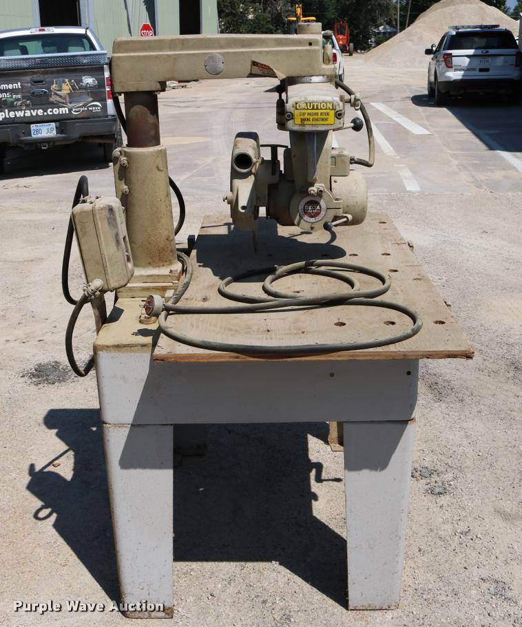 image for item DM9280 Delta Rockwell radial arm saw