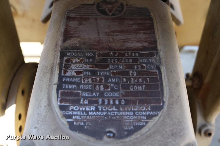 image for item DM9280 Delta Rockwell radial arm saw