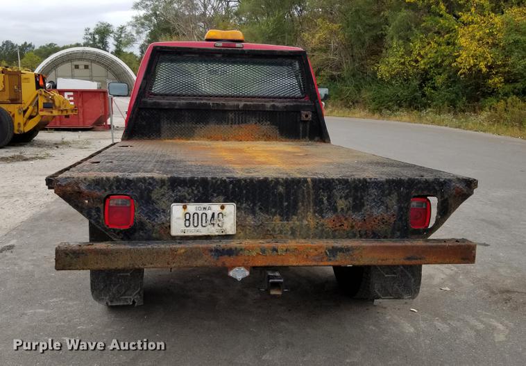 image for item DP9930 1997 Ford F250 Super Duty flatbed pickup truck