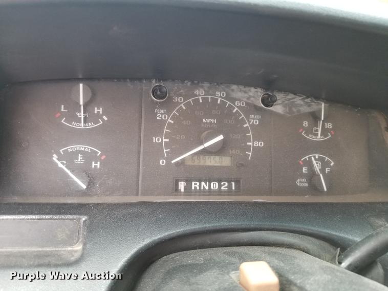 image for item DP9930 1997 Ford F250 Super Duty flatbed pickup truck