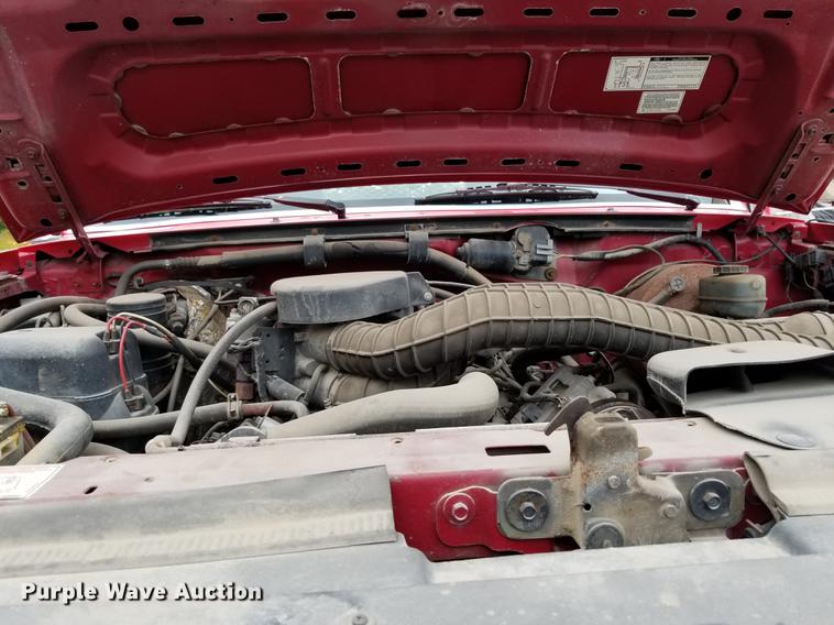 image for item DP9930 1997 Ford F250 Super Duty flatbed pickup truck