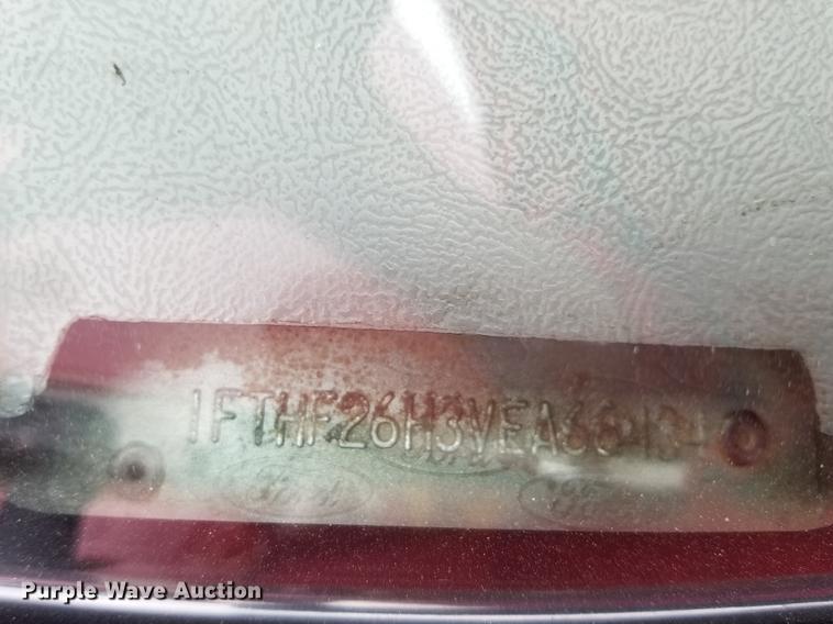 image for item DP9930 1997 Ford F250 Super Duty flatbed pickup truck