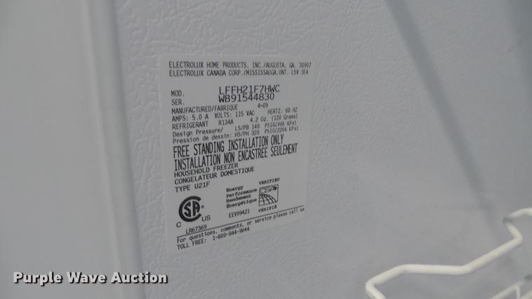 image for item DV9121 (4) freezers