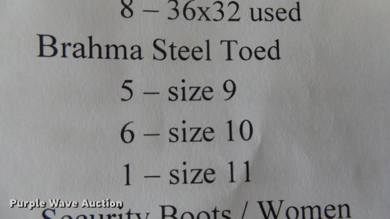 image for item DV9143 Boots, pants, and slippers