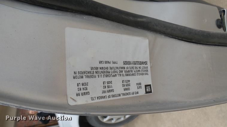image for item DV9159 2005 Buick Century