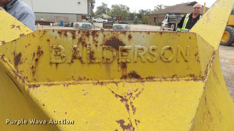 image for item DV9160 Balderson BV11 V-plow