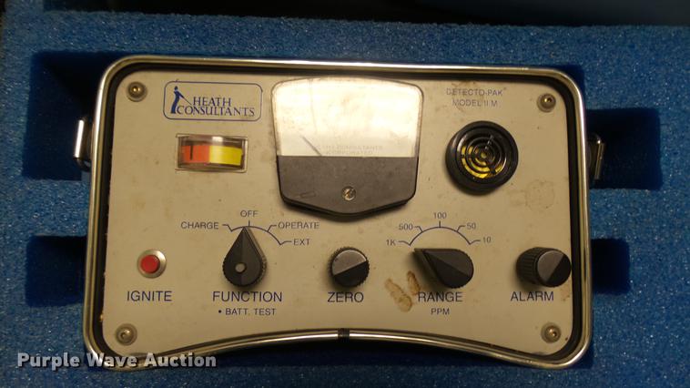 image for item DV9170 Heath Detecto-Pak II gas leak detector