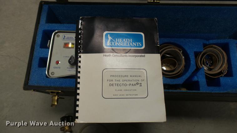 image for item DV9170 Heath Detecto-Pak II gas leak detector