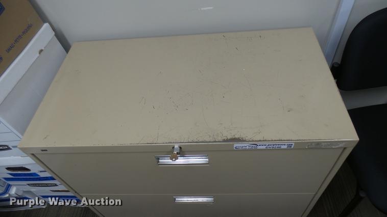 image for item DV9246 Two drawer metal lateral file cabinet