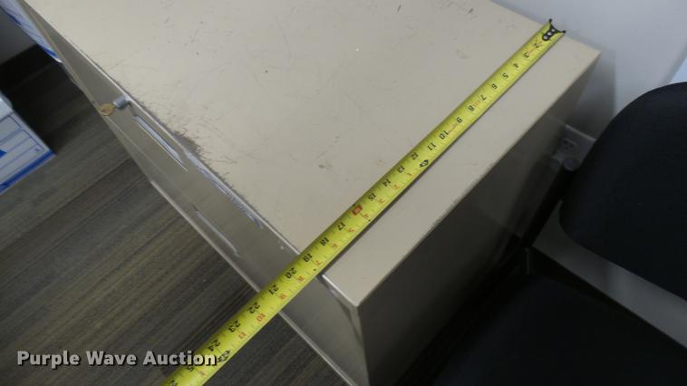 image for item DV9246 Two drawer metal lateral file cabinet