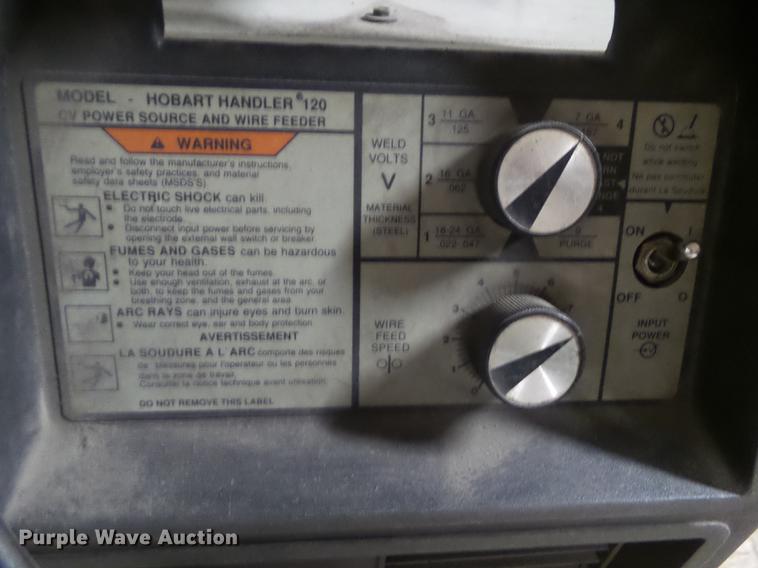 image for item DZ9012 Hobart Genex Handler 120 welder