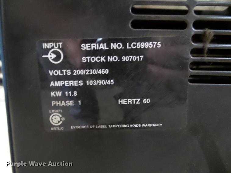 image for item DZ9016 Miller Dialarc 250 AC/DC welder