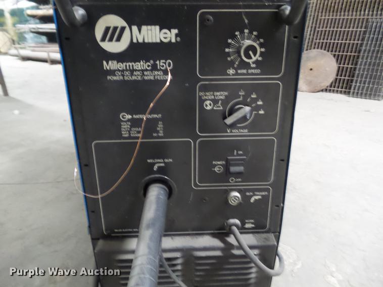 image for item DZ9019 Miller Millermatic 150 welder