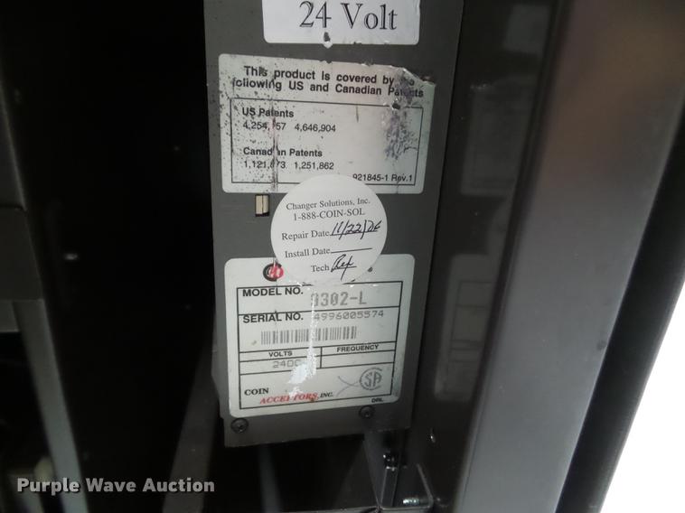 image for item DZ9077 Rowe International vending machine