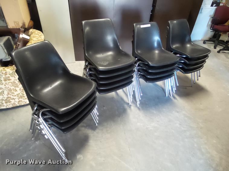 image for item DZ9081 (17) stackable plastic chairs