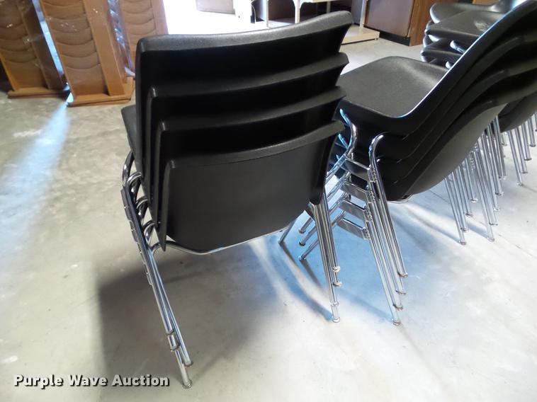 image for item DZ9081 (17) stackable plastic chairs