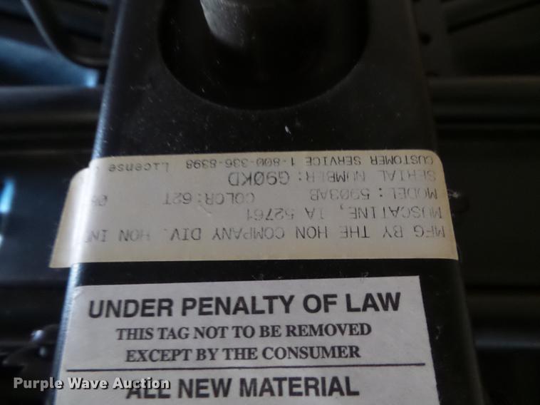 image for item DZ9083 (16) Hon office chairs