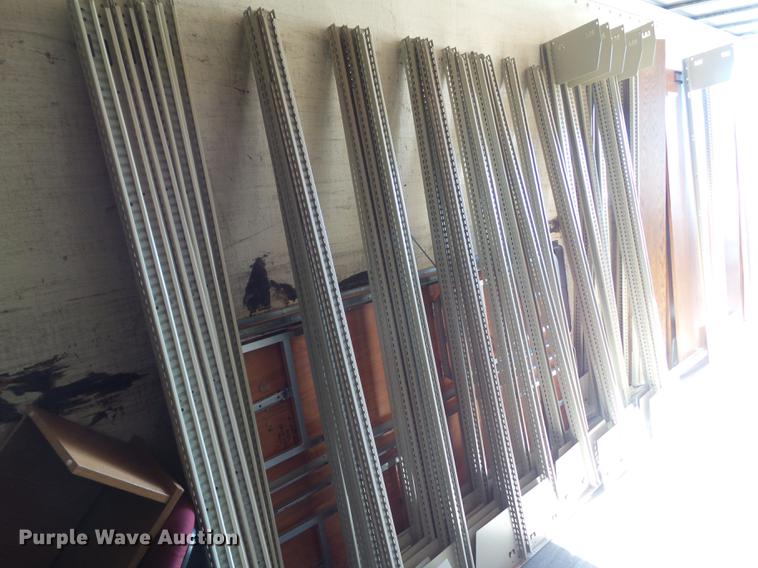 image for item DZ9100 (4) double sided library shelving units