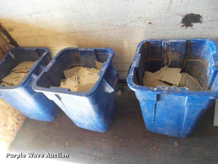 image for item DZ9100 (4) double sided library shelving units