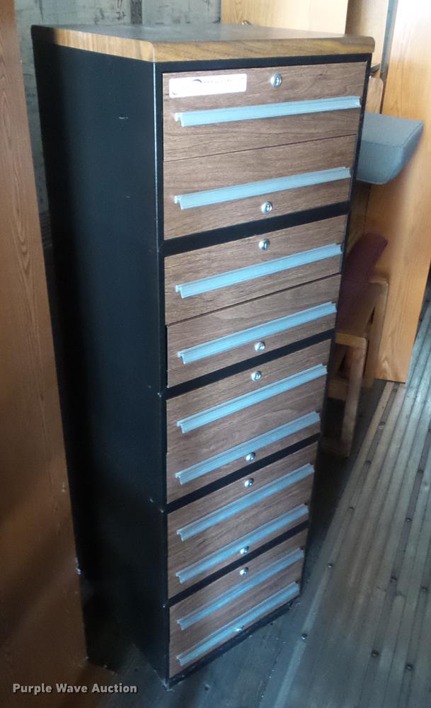 image for item DZ9104 Ten drawer metal cabinet