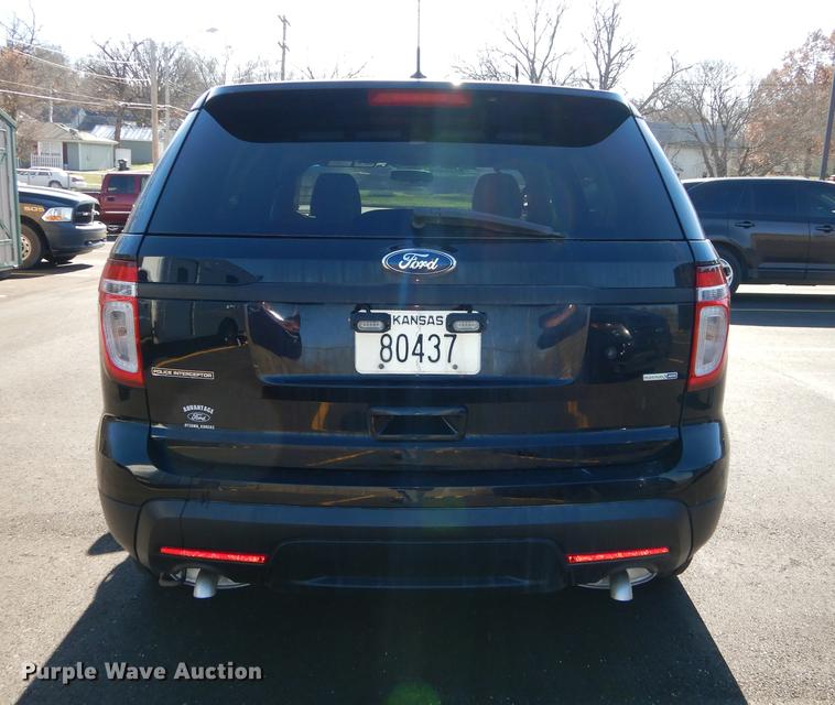 image for item EC9822 2013 Ford Explorer police interceptor SUV