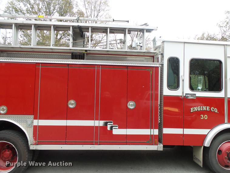 image for item ED9684 1995 Spartan fire truck