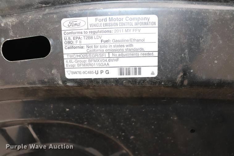 image for item ED9686 2011 Ford Crown Victoria Police Interceptor