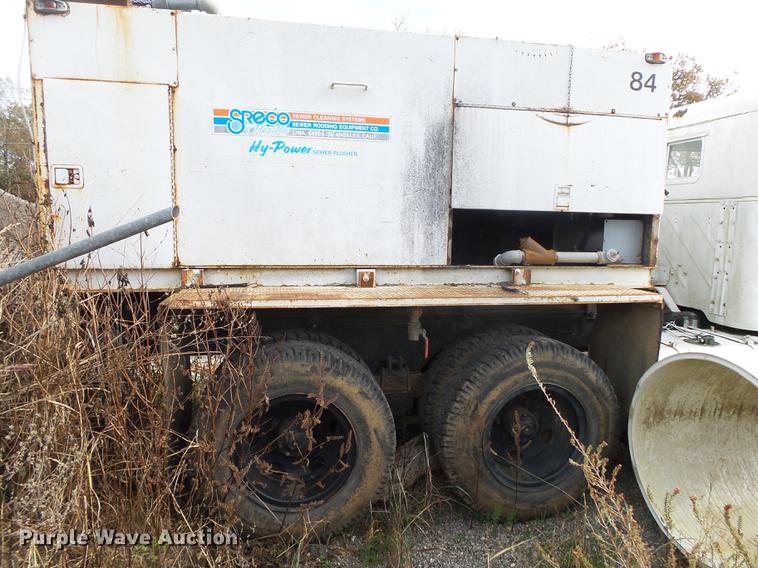 image for item ED9718 1967 Kaiser M44 sewer rodding truck