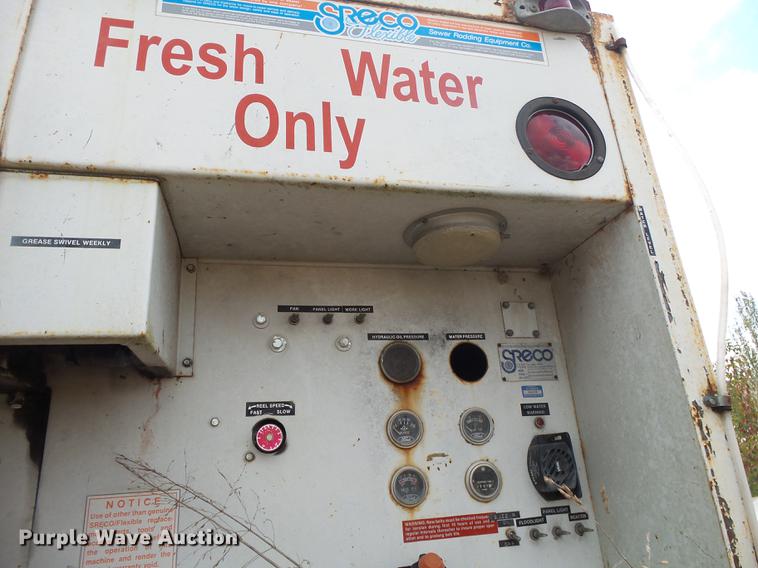 image for item ED9718 1967 Kaiser M44 sewer rodding truck