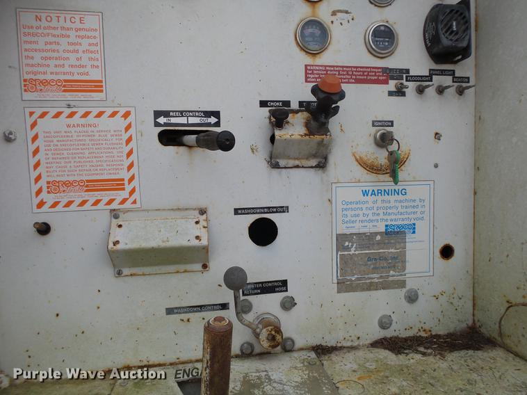 image for item ED9718 1967 Kaiser M44 sewer rodding truck