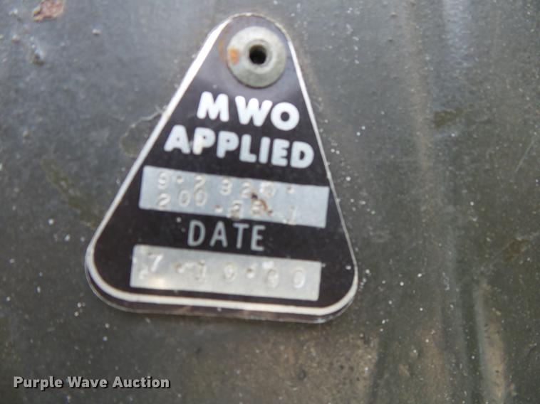 image for item ED9718 1967 Kaiser M44 sewer rodding truck