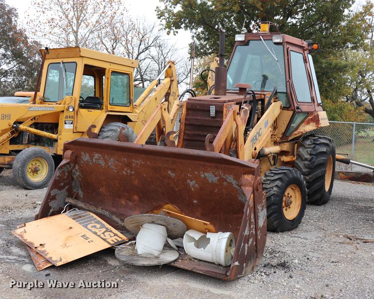 image for item ED9731 1986 Case 780C backhoe