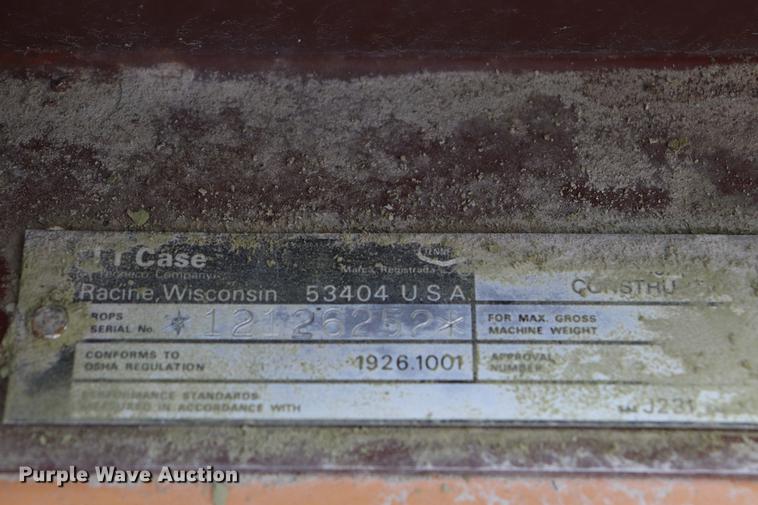 image for item ED9731 1986 Case 780C backhoe