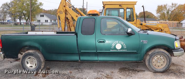 image for item ED9733 1999 Ford F150 SuperCab pickup truck