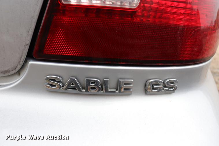 image for item ED9735 2001 Mercury Sable GS