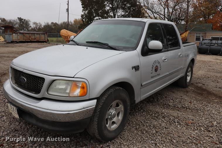 image for item ED9736 2003 Ford F150 SuperCrew pickup truck