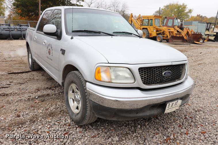 image for item ED9736 2003 Ford F150 SuperCrew pickup truck