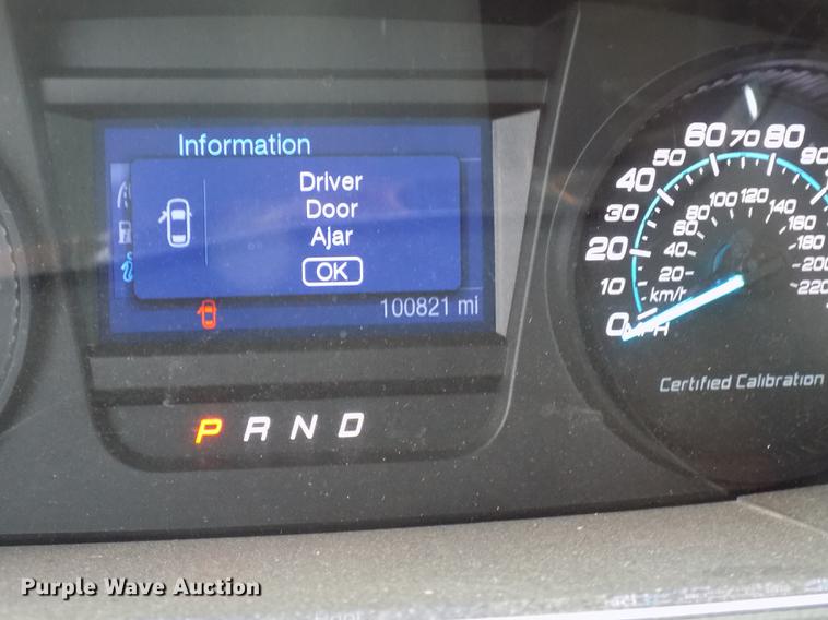 image for item EE9254 2013 Ford Taurus Police Interceptor