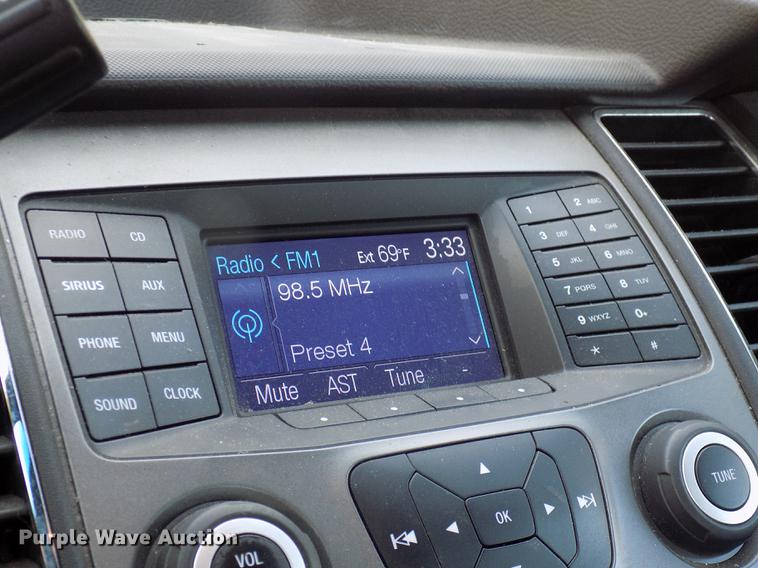 image for item EE9254 2013 Ford Taurus Police Interceptor